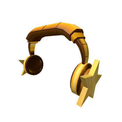 Golden Star Headphones Roblox NoFilter
