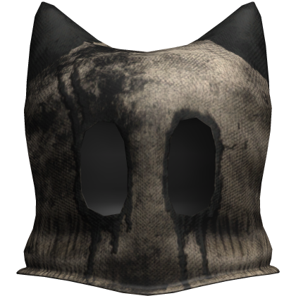 horror burnt cross mask Roblox item