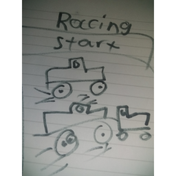 Racing.sorry if you get stuck idk what to do sorry