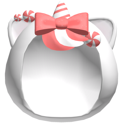 cute pastel peppermint candy unicorn hood