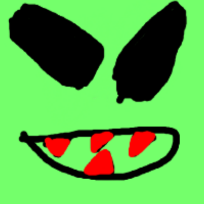 Creepy spooky ailen Roblox decal