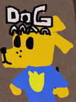 Dog man team group