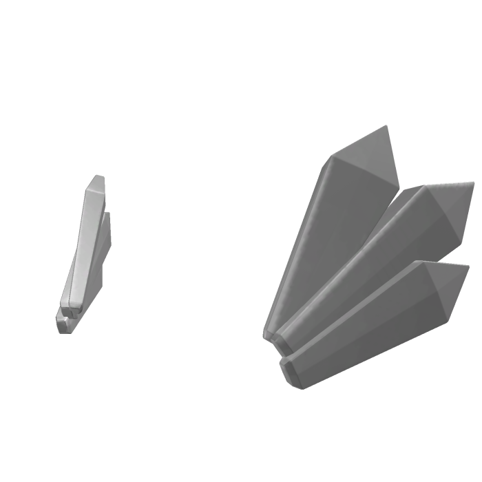 Formidulosus White Crystal/Feathers (Addon)