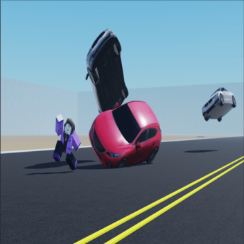 A random game where you cross the road