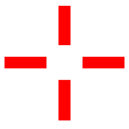 Red Crosshair Roblox decal