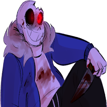 horror sans Roblox decal