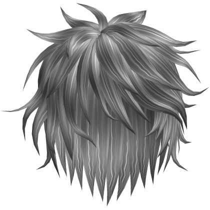 Silver Unkept Emo Hair 31.