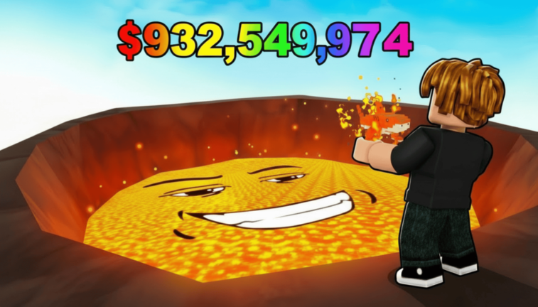 Survive VOLCANO for Brainrots! screenshot 2