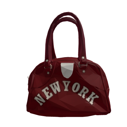 Red New York Y2K Bag Roblox item