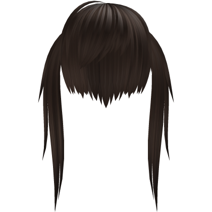 Brown alt vkei anime cute scene cut w pigtails Roblox item