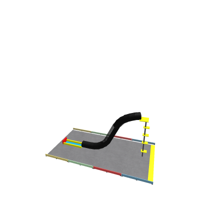 water slide obstacle for the great obby race