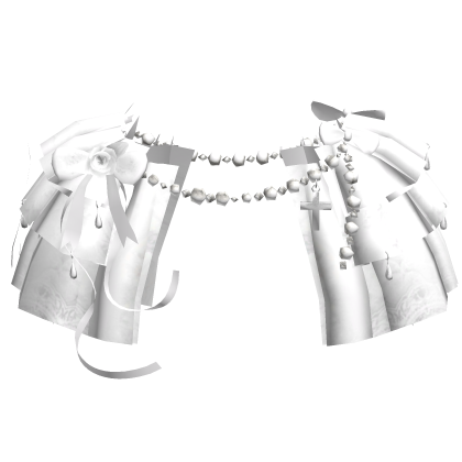 White Victorian Lace Ribbon Dress 3.0