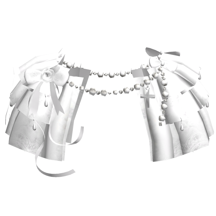 White Victorian Lace Ribbon Dress 3.0