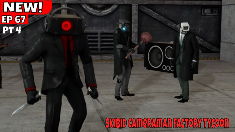 Bathroom Cameraman Factory Tycoon [UPD] screenshot 1