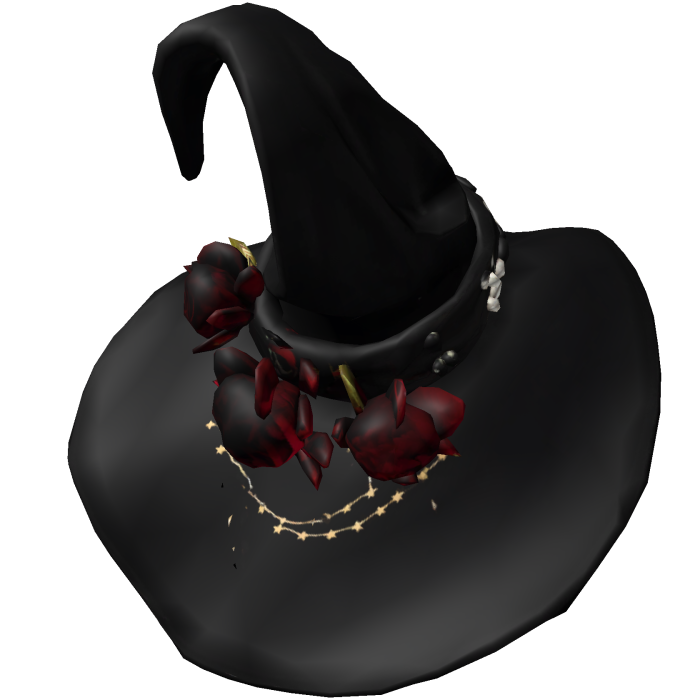 Gothic Vampire Witch Hat