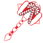 Candy Cane Christmas Hammer