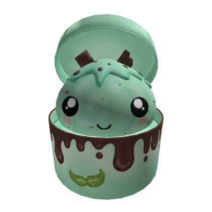 Mint Chocolate Chip Squishy Dumpling Pot Backpack