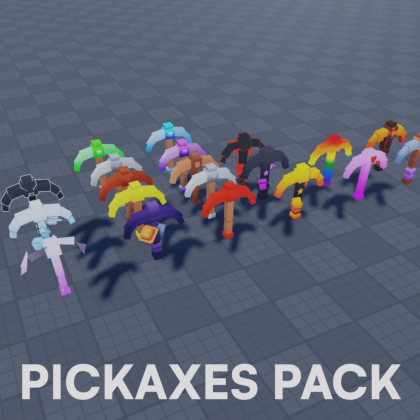19+ Mining Pickaxes Pack [PBR] - Simulator Premium