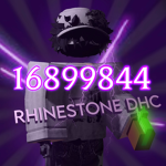 $ Rhinestone DHC $