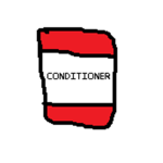 We drink conditioner