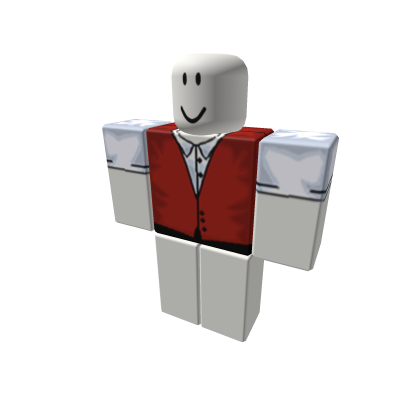 Red Vest Shirt Roblox