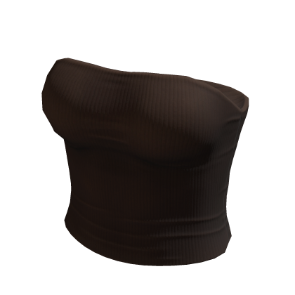 Crop Top Brown Basic Baby Baddie Tight Tee Shirt thumbnail