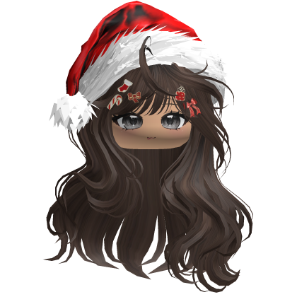 Cute Christmas Waves w/ Charms (Brown)