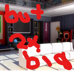Adrien's room but super sized
