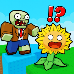 Plant And Zombie [2 Player Obby]