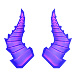 Purple Fire Horns