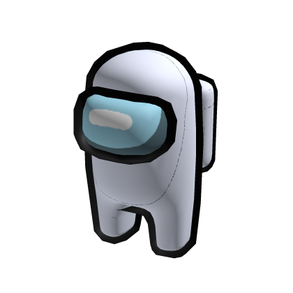 Huge White Among Us Suit Roblox catalog item