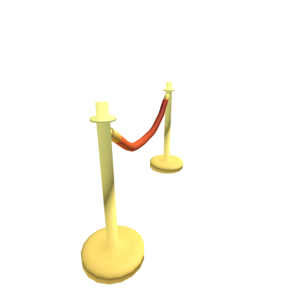 Red Carpet Gold Fence