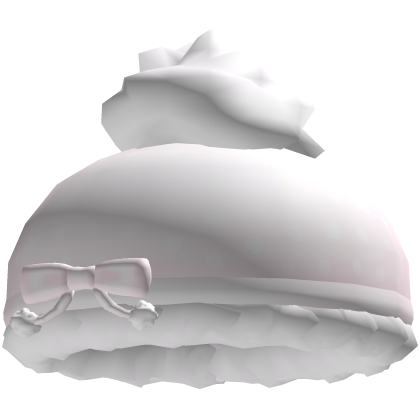 ♡ Cute Cozy Winter Beanie in Pink Roblox item