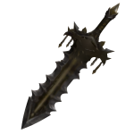 Brown Outlaw Spiky Blade of Outrage