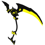 Glowing Yellow Scythe