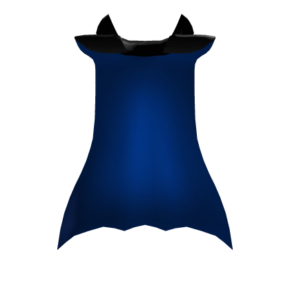 Blue Halloween Vampire Cape