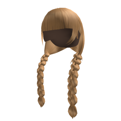 Braided Pigtails [Blonde] Roblox item