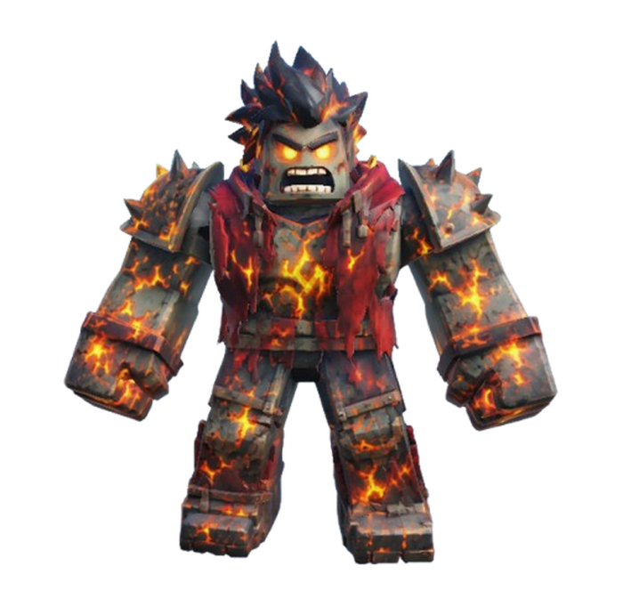 Fire Zombie Boss preview 1