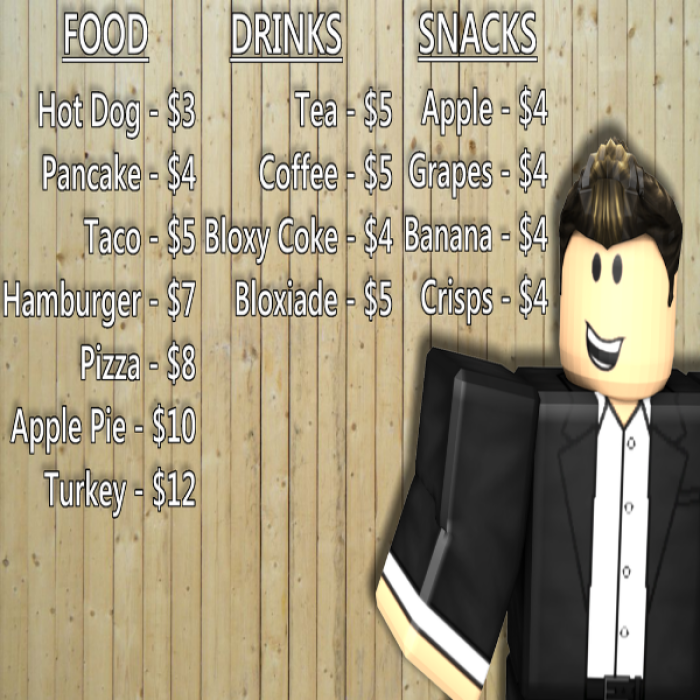 bloxburg food Roblox decal