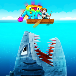 Survive Shark for Brainrots!