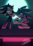 Team dark hero