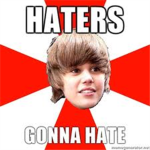 The Robloxian Justin Bieber Haters