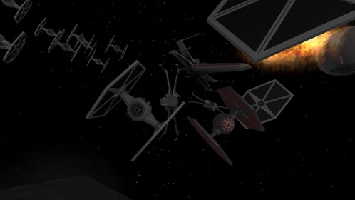 Battle in Space (※The Galactic Empire※)