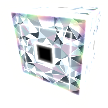 ROBLOX 20th Cube Head [Emissive]