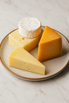 plate of cheese