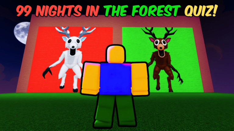 99 Nights in the Forest QUIZ! [CAVES UPDATE!] screenshot 3