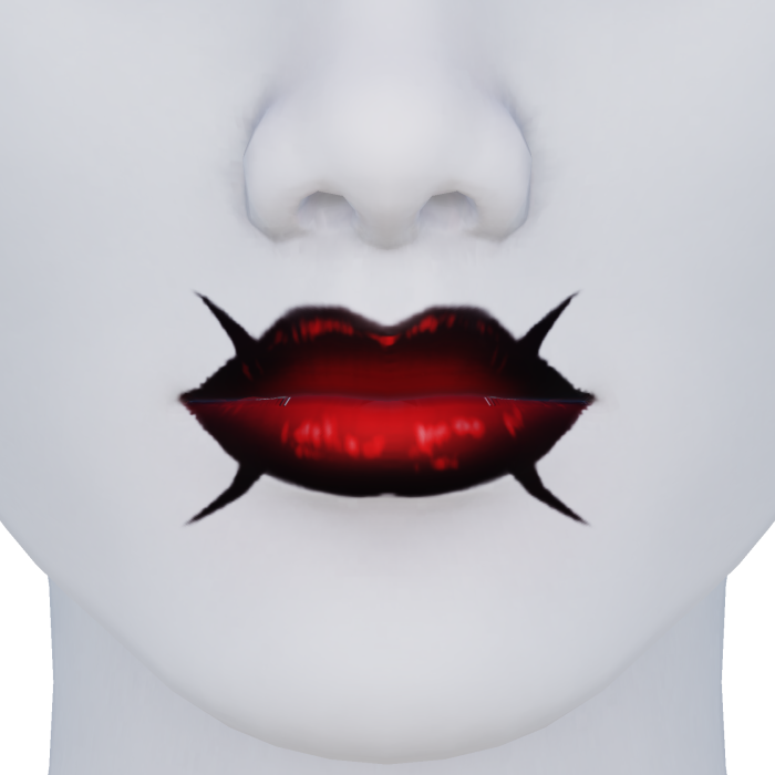 Clown Goth Red Lipgloss