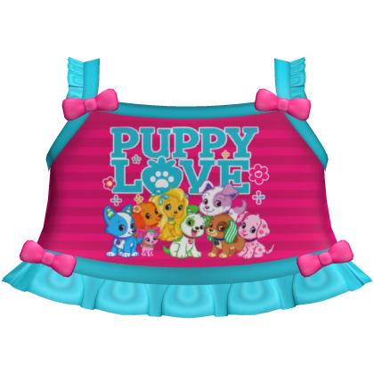 cute puppy love kawaii tweencore cutecore top