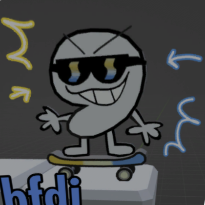 Nine Integers Amigo de ombros BFDI BFB - Roblox