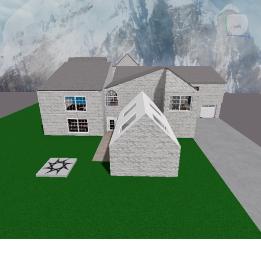 My old Roblox House With Ceiling Fans